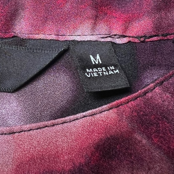 Simply‎ Vera Vera Wang Dress Womens Medium Floral Print High Low Midi Chic Boho - Picture 7 of 13